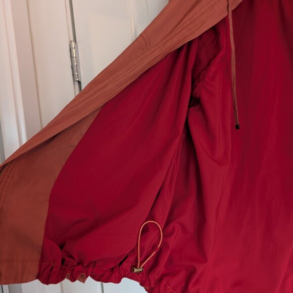 Emilie Louis size 9 rust thin jacket with sinched waist - Picture 7 of 8